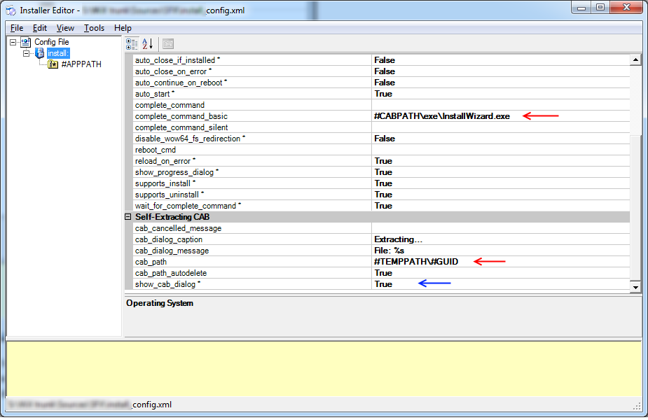 dotNetInstaller Complete Command