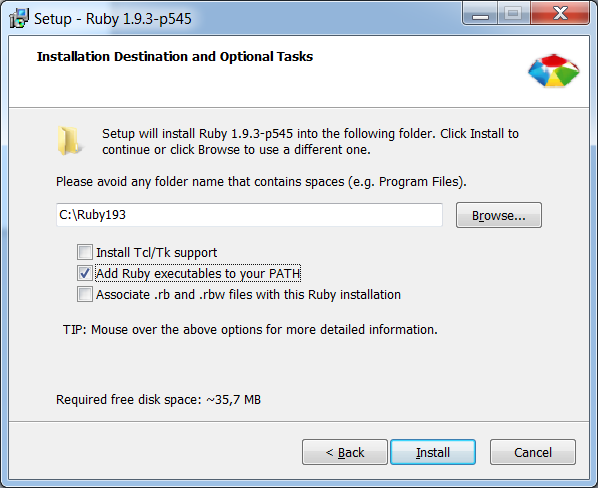 Install Ruby